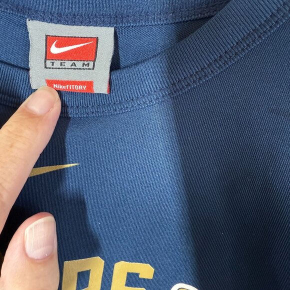 Nike Dri-Fit Milwaukee Brewers Baseball Performace T-Shirt Womens Medium (12/14) - Picture 8 of 11